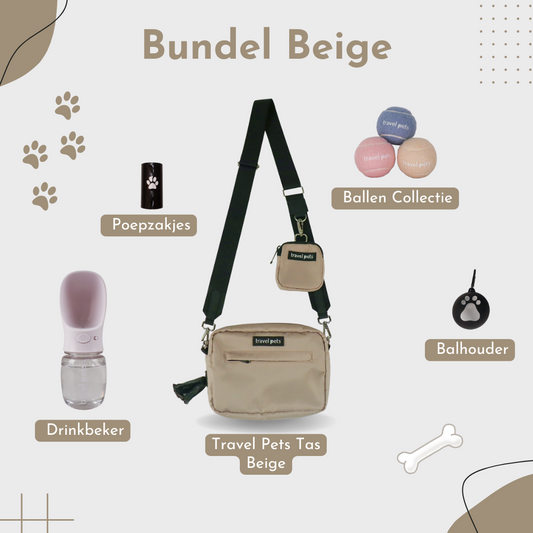Travel Pets Bundel – Beige
