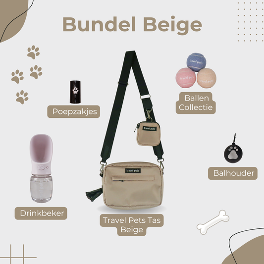 Travel Pets Bundel – Beige