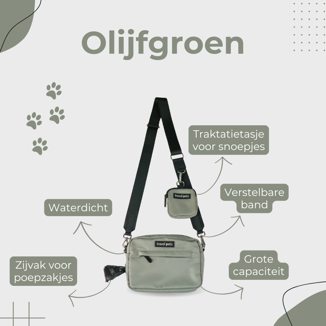Travel Pets Bundel – Olijfgroen