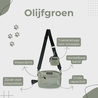 Travel Pets Bundel – Olijfgroen