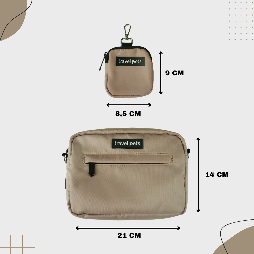 Travel Pets Tas | Beige