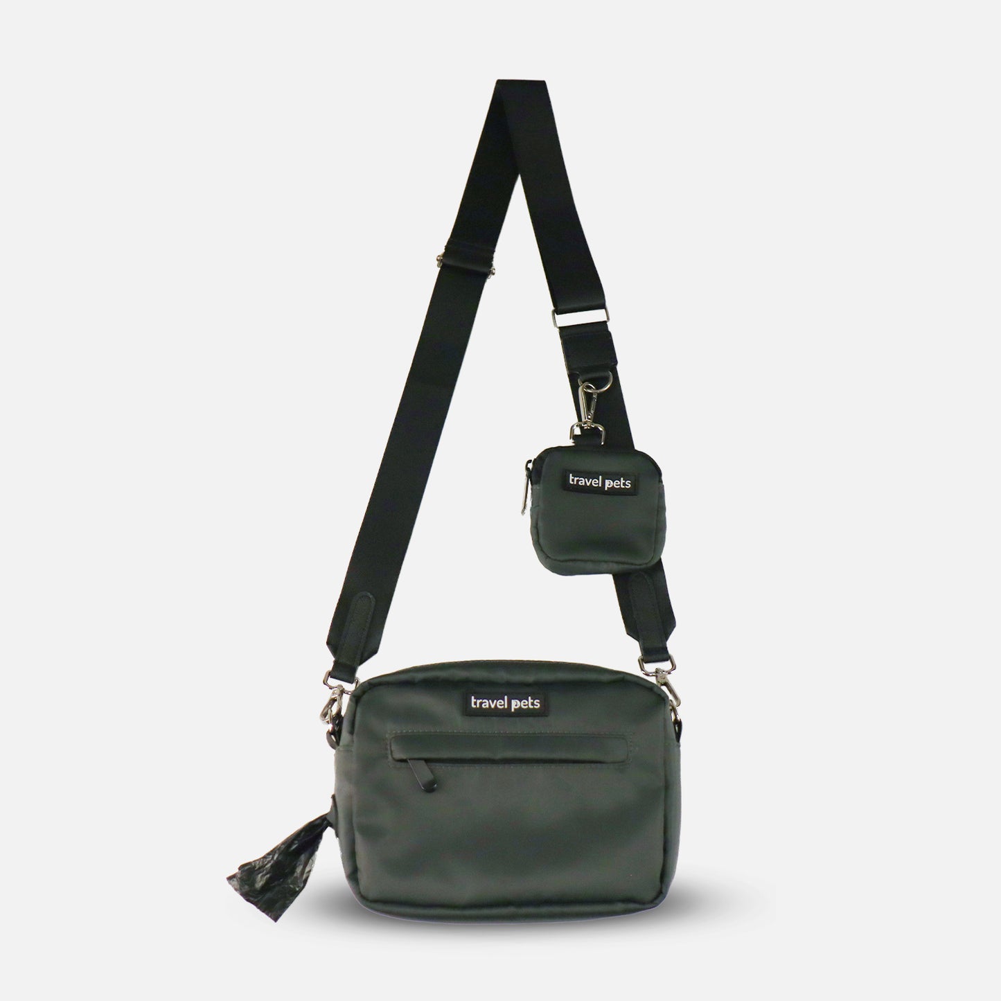 Travel Pets Tas | Antraciet Zwart