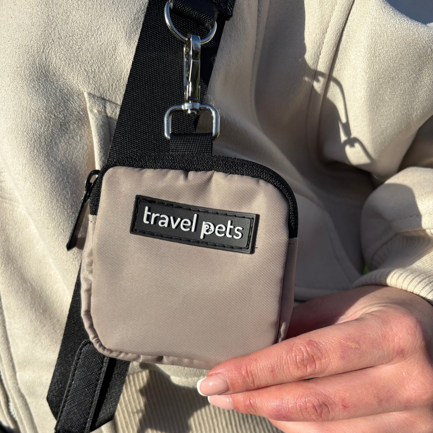 Travel Pets Tas | Beige