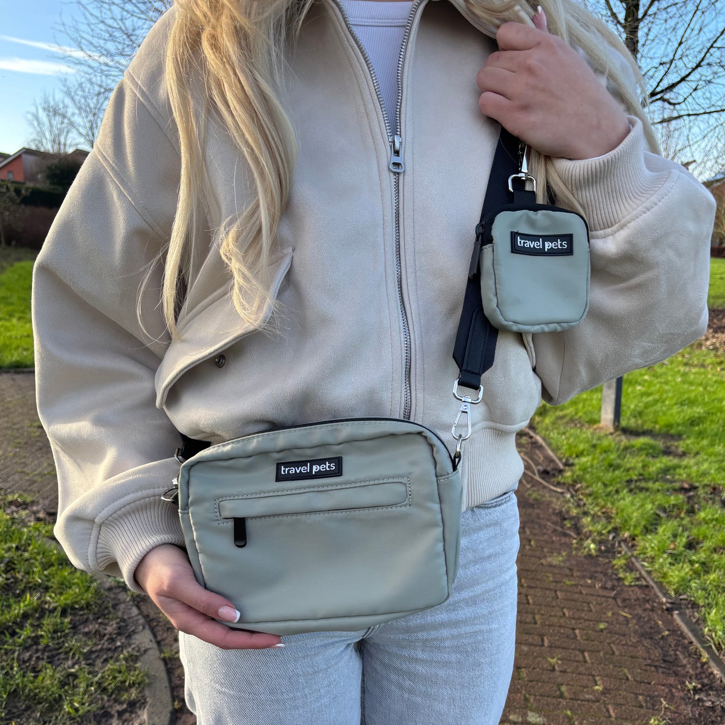 Travel Pets Tas | Olijfgroen