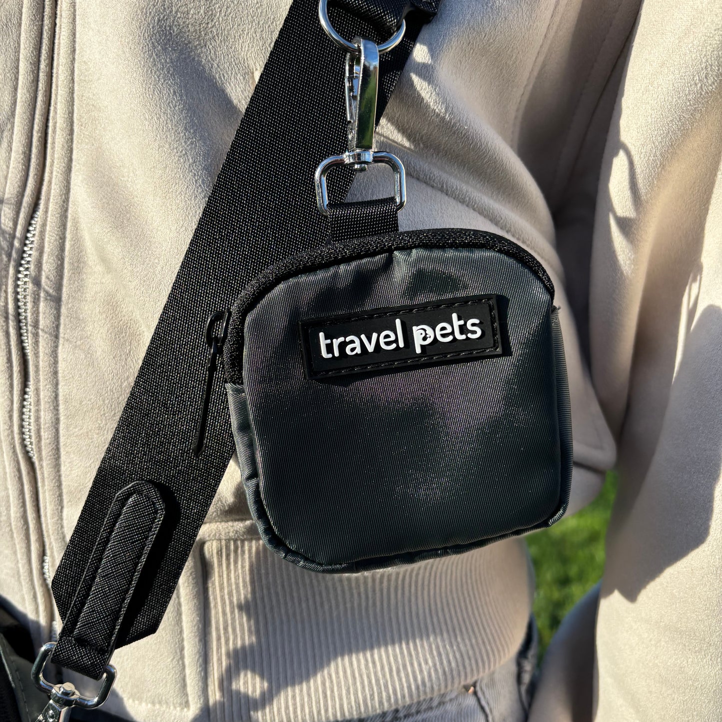 Travel Pets Tas | Antraciet Zwart